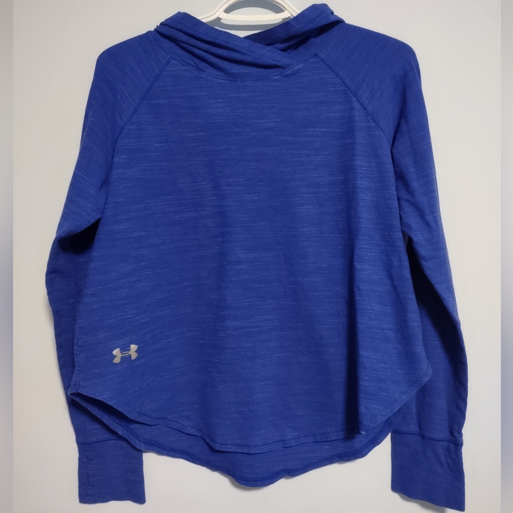 UNDER ARMOUR UA Stadium 2.0 Royal Blue Hoodie Top Womens M Medium